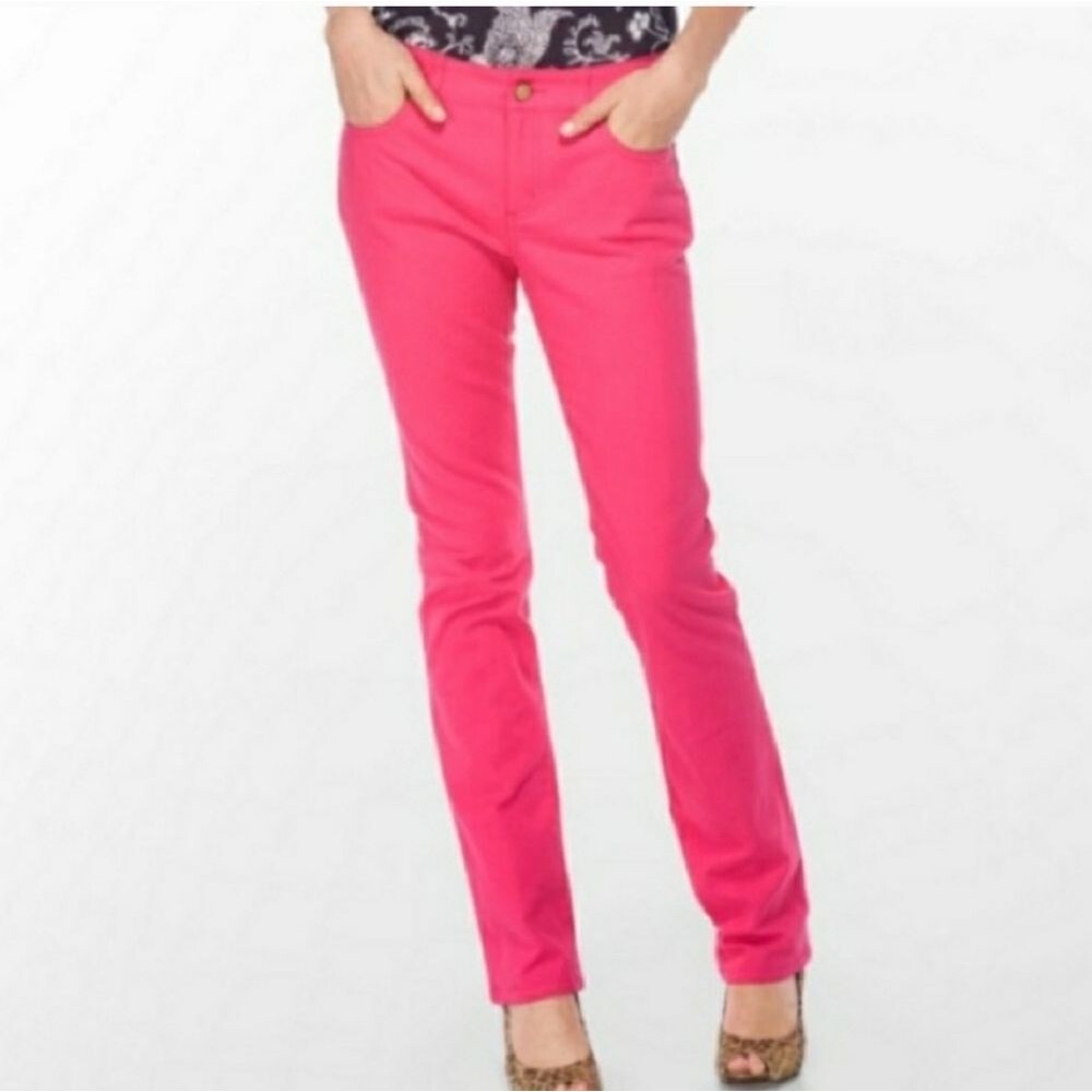 Lilly Pulitzer Main Line Fit Corduroy Pants in Coral